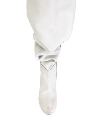 Белые кожаные сапоги от Marsèll