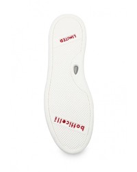 Женские белые кожаные слипоны от Botticelli Limited