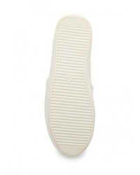 Женские белые кожаные слипоны от Catherine