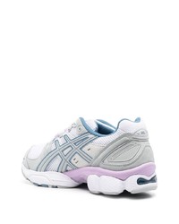 Мужские белые кожаные слипоны от Asics