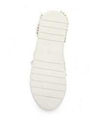 Женские белые кожаные слипоны от Sergio Todzi