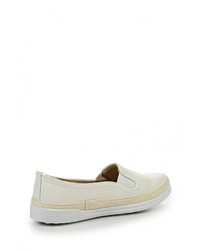 Женские белые кожаные слипоны от Sweet Shoes