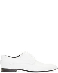 Женские белые кожаные туфли дерби от Jil Sander