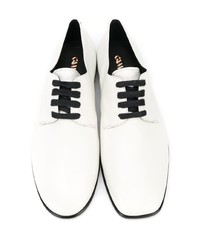 Белые кожаные туфли дерби от CamperLab