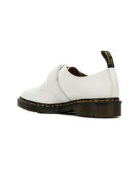 Белые кожаные туфли дерби от Engineered Garments