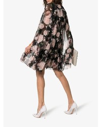 Белые кожаные туфли с украшением от Gianvito Rossi