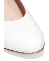 Белые кожаные туфли от Mansur Gavriel