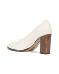 Белые кожаные туфли от Co