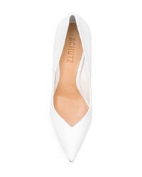 Белые кожаные туфли от Schutz