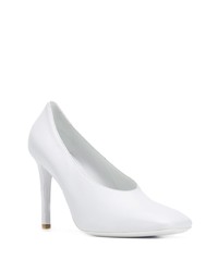 Белые кожаные туфли от L'Autre Chose