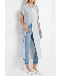 Белые кожаные туфли от Martiniano