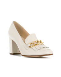 Белые кожаные туфли от Högl