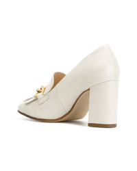 Белые кожаные туфли от Högl