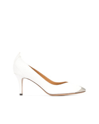 Белые кожаные туфли от Isabel Marant