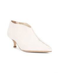 Белые кожаные туфли от Tibi