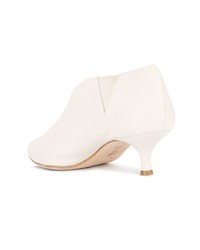 Белые кожаные туфли от Tibi