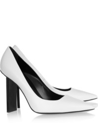 Белые кожаные туфли от Pierre Hardy