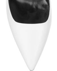 Белые кожаные туфли от Pierre Hardy