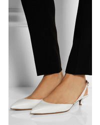 Белые кожаные туфли от Tabitha Simmons