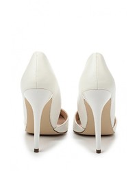 Белые кожаные туфли от LOST INK