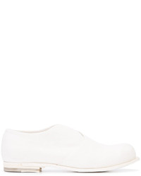 Белые кожаные туфли от Officine Creative