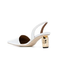 Белые кожаные туфли от Rejina Pyo