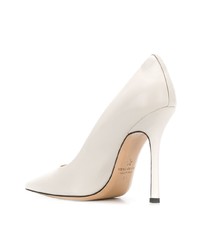 Белые кожаные туфли от Marc Ellis