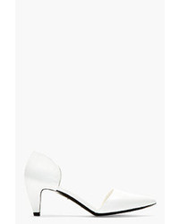 Белые кожаные туфли от Proenza Schouler