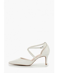 Белые кожаные туфли от Queen Vivi