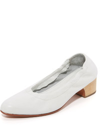 Белые кожаные туфли от Rachel Comey