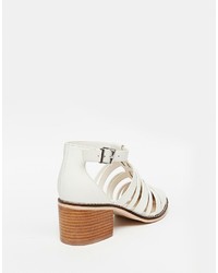 Белые кожаные туфли от Asos