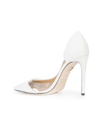 Белые кожаные туфли от Tamara Mellon