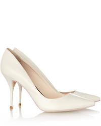 Белые кожаные туфли от Webster