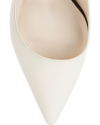 Белые кожаные туфли от Webster