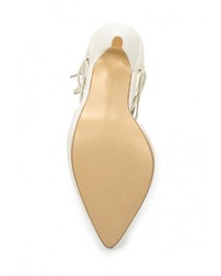 Белые кожаные туфли от Tulipano