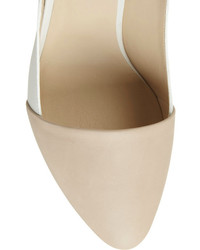 Белые кожаные туфли от Chloé