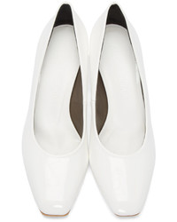 Белые кожаные туфли от Amélie Pichard
