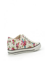 Белые кроссовки на танкетке от Tony-p