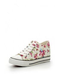 Белые кроссовки на танкетке от Tony-p