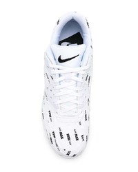 Мужские белые кроссовки с принтом от Nike