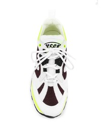 Мужские белые кроссовки с принтом от MSGM