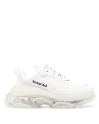 Мужские белые кроссовки от Balenciaga