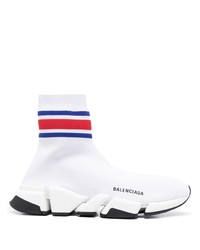 Мужские белые кроссовки от Balenciaga