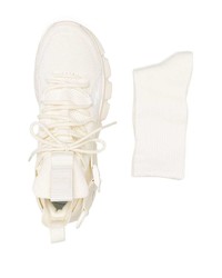 Мужские белые кроссовки от Neil Barrett