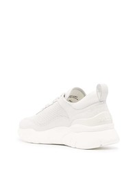 Мужские белые кроссовки от Bally
