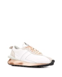 Мужские белые кроссовки от Lanvin