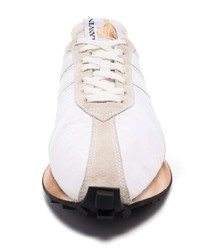 Мужские белые кроссовки от Lanvin