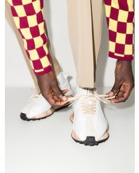 Мужские белые кроссовки от Lanvin