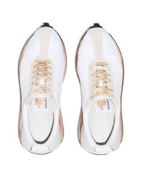 Мужские белые кроссовки от Lanvin