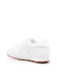 Мужские белые кроссовки от Trussardi